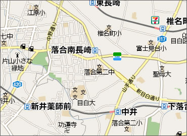 西落合新築一戸建て　周辺地図