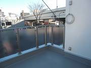 桜上水の新築物件　ルーフ