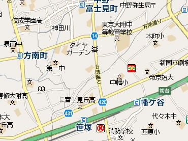 笹塚の新築一戸建て　周辺地図