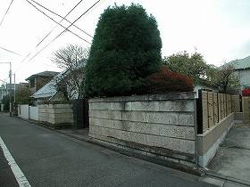 西荻窪松庵の新築一戸建て　現地