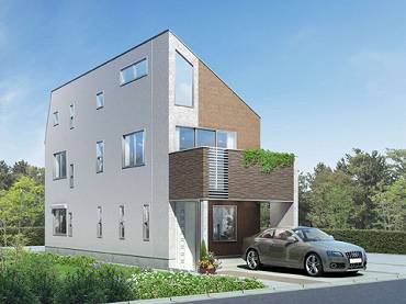 西荻窪松庵の新築一戸建て　現地