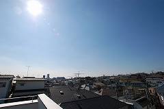 世田谷区代沢の新築一戸建て　高台