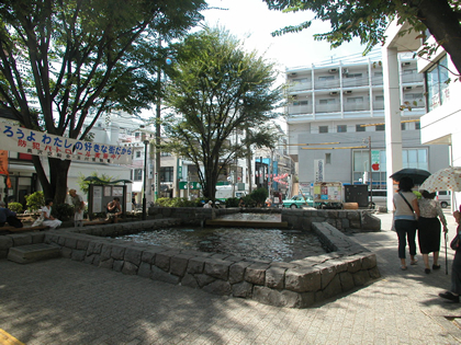 世田谷のマンション　ふれあい噴水広場