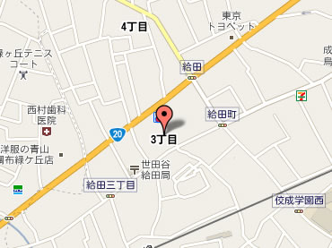 給田新築一戸建て　周辺地図