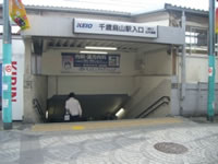 給田新築一戸建て　駅から現地