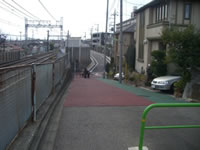 給田新築一戸建て　駅から現地