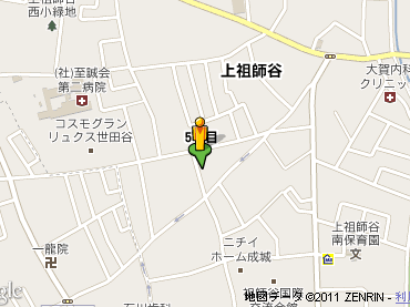 上祖師谷新築一戸建て　周辺地図