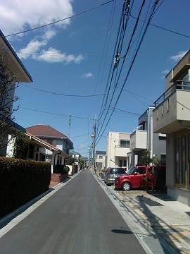 宮前新築一戸建て　接道