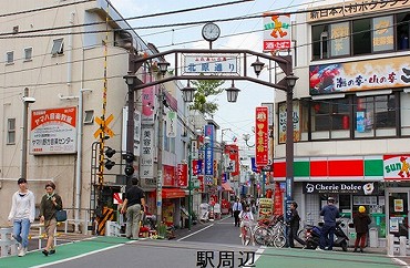 野方新築一戸建て　商店街