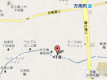 野方新築一戸建て　周辺地図