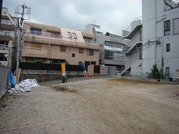 千駄ヶ谷新築一戸建て 現地