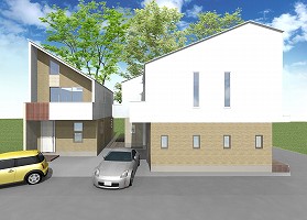 宮前新築一戸建て　完成予想図