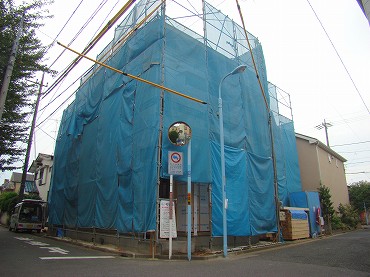 宮前新築一戸建て　現地