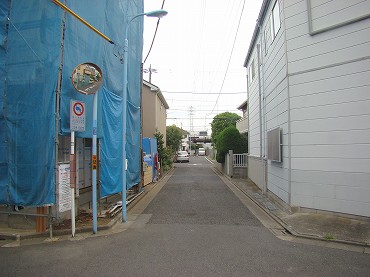 宮前新築一戸建て　接面道路