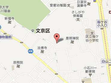 文京区白山新築一戸建て　周辺地図