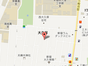 新宿区大久保新築一戸建て　周辺地図