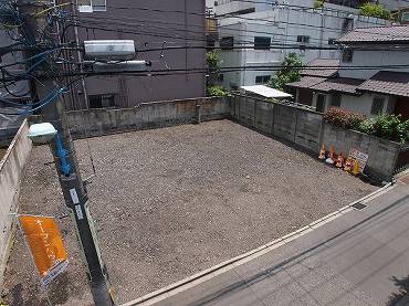 新宿区大久保新築一戸建て 現地