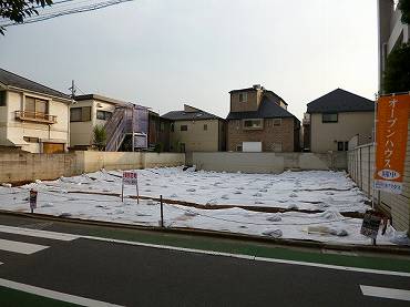 文京区西片土地 現地