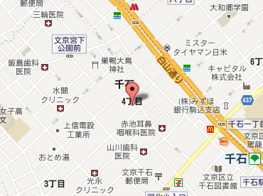 文京区千石条件付売地　周辺地図